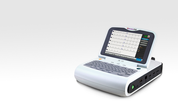 全数字式十二道心电图机(8.9＂液晶彩屏)