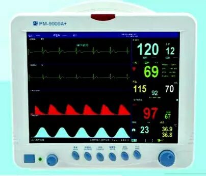 彩色六参数监护仪